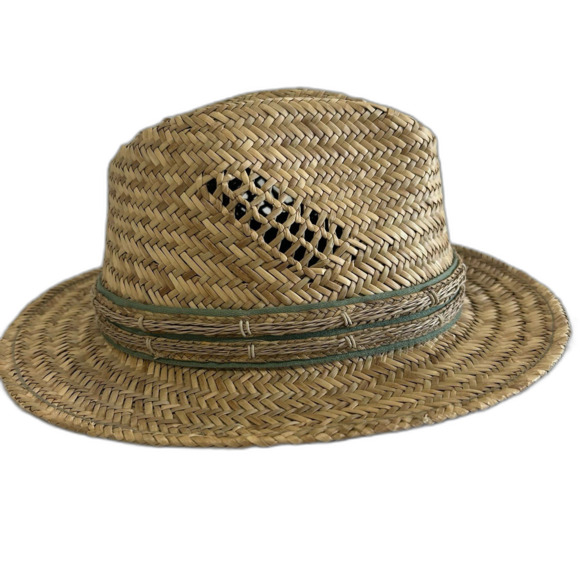Panama Jack Hat Men’s Large X-Large Color Tan 100% Straw Rush Paja Original - Picture 5 of 12